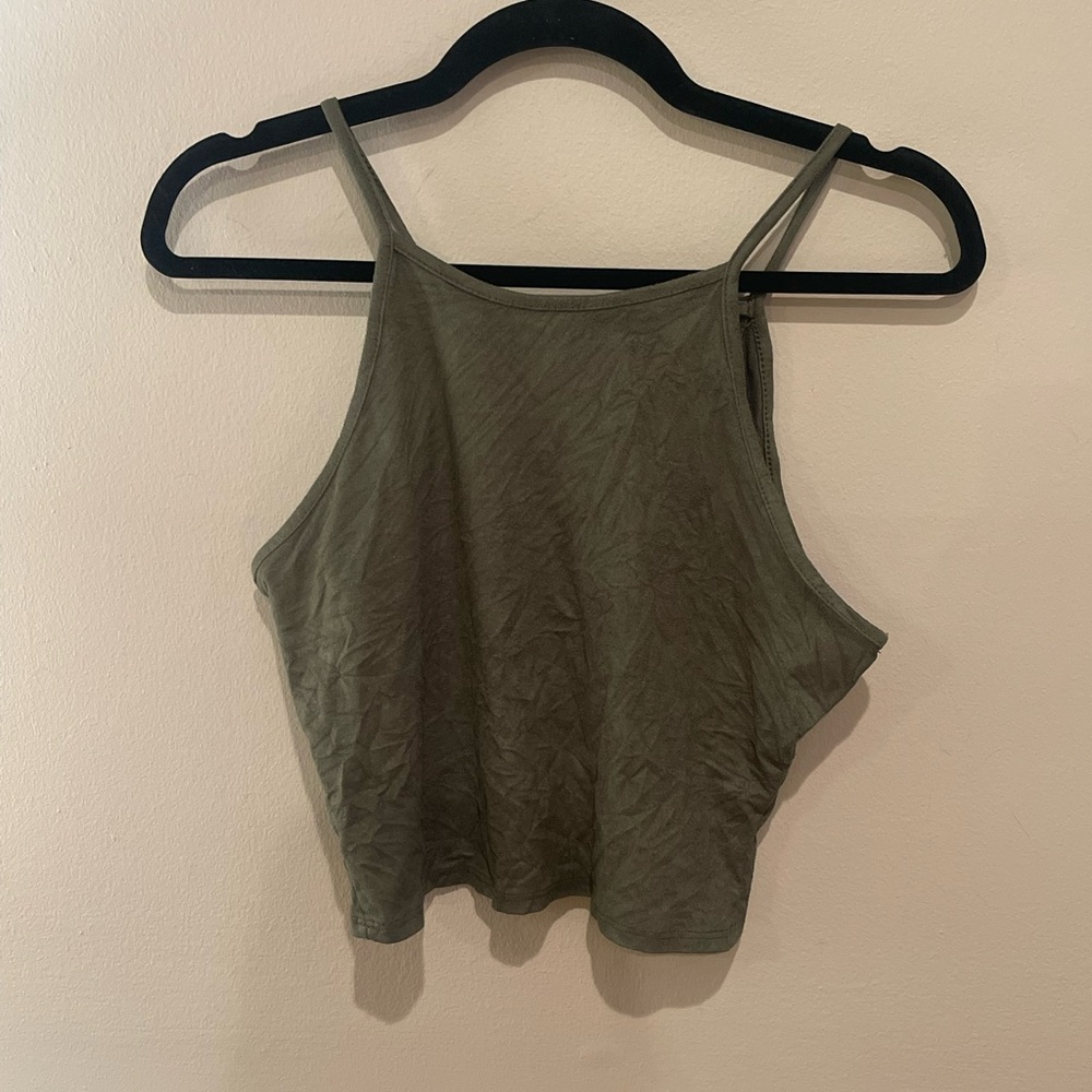Tilly's Olive Camisole Top